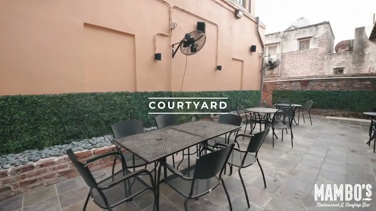 Courtyard: Courtyard at Mambo's